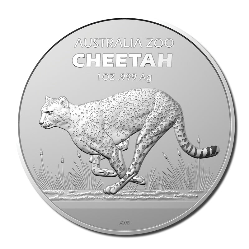 2021 Cheetah 1oz Silver UNC