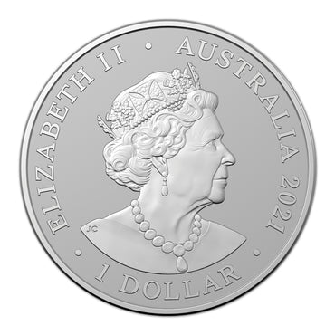 2021 Cheetah 1oz Silver UNC