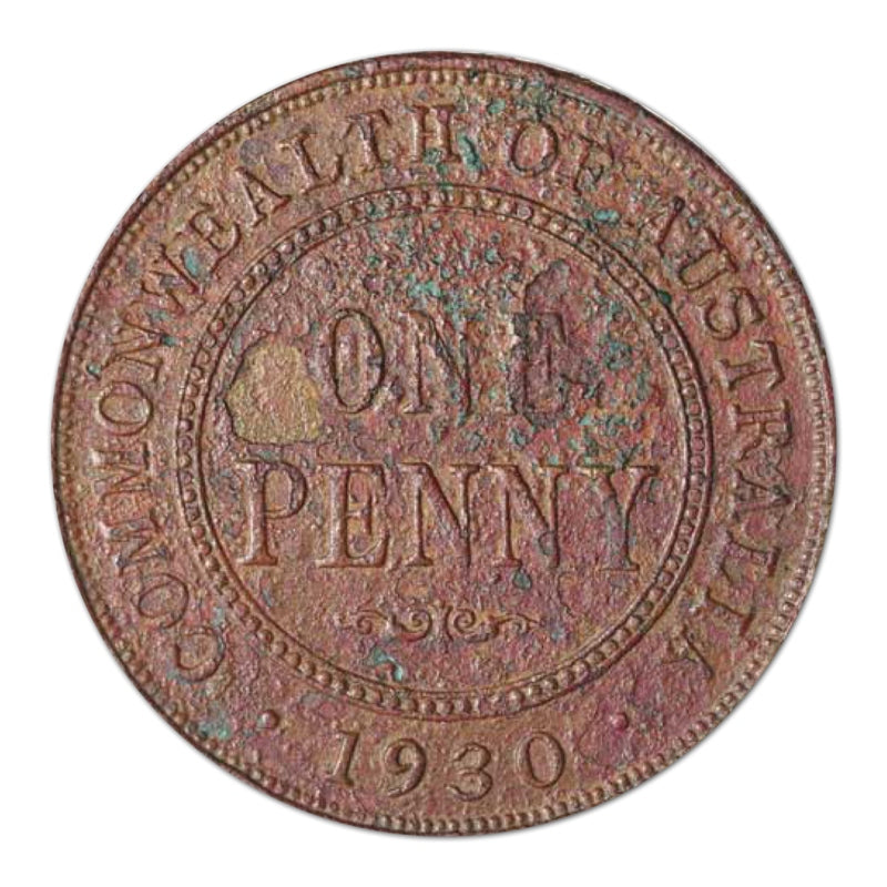 Australia 1930 Penny Poor