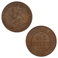 Australia 1930 Penny PCGS VF Detail | Australia 1930 Penny PCGS VF Detail OBVERSE | Australia 1930 Penny PCGS VF Detail REVERSE