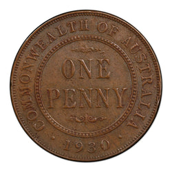 Australia 1930 Penny PCGS VF Detail