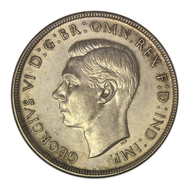 Australia 1937 King George VI Silver Crown