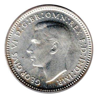 Australia 1943 D Threepence