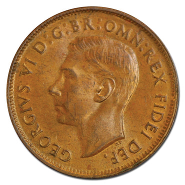 Australia 1951 Y. Halfpenny UNC