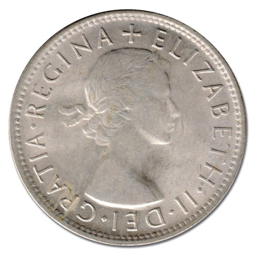 Australia 1954 Coat of Arms Silver Florin