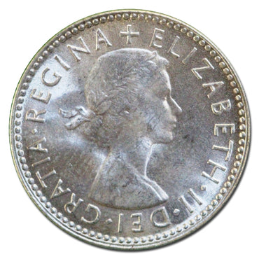 Australia 1954 Sixpence Lustrous UNC