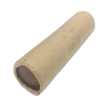 Australia 1963 Y. Penny Bank Roll (50 Coins) UNC