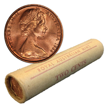 2c 1966 Royal Australian Mint Roll