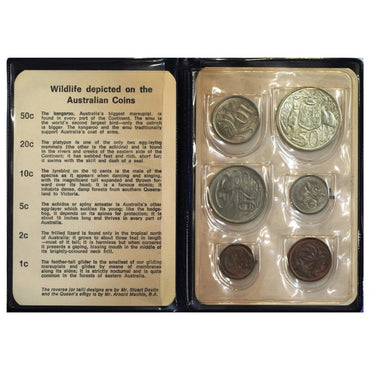 1966 Mint Set Dark Blue Wallet