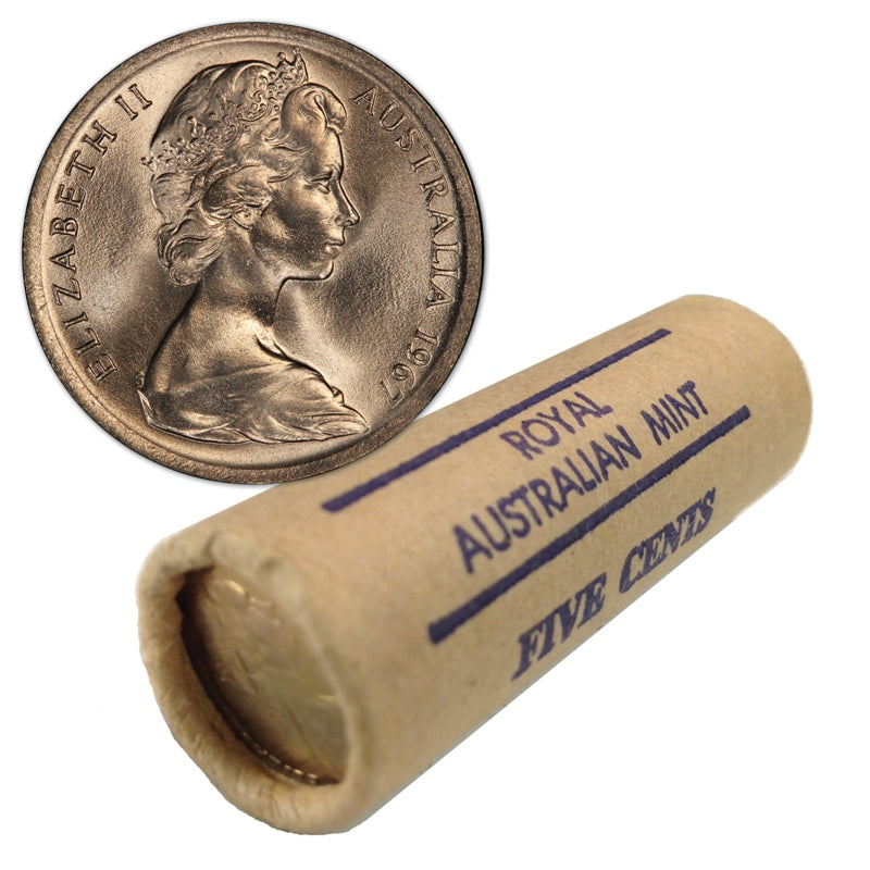 5c 1967 Royal Australian Mint Roll