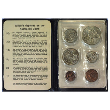 1969 Mint Set Blue Wallet