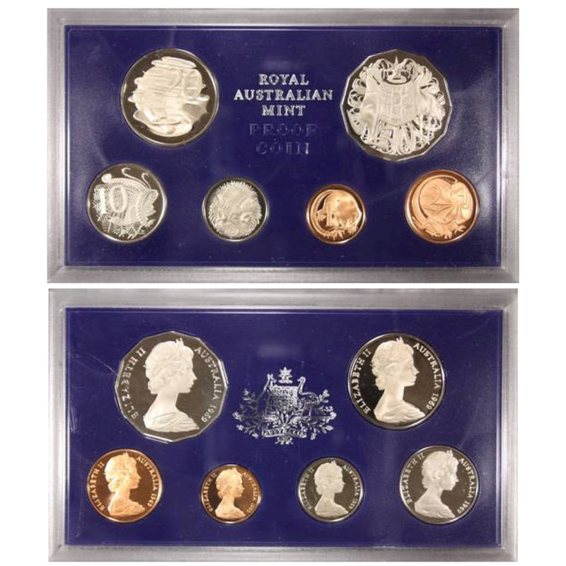 1969 Proof Set Perfect Wynyard Coin Centre M.R.Roberts