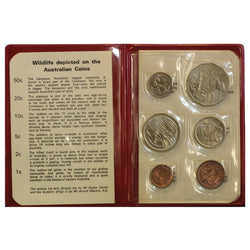 1972 Mint Set Red Wallet