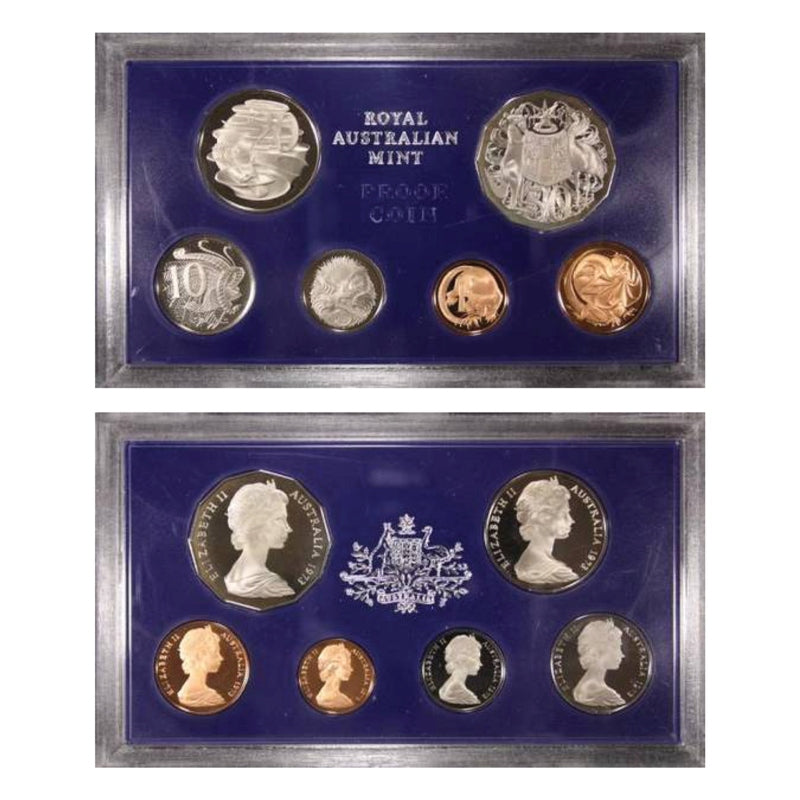 1973 6 Coin Proof Set - Wynyard Coin Centre – M.R.Roberts - Wynyard ...