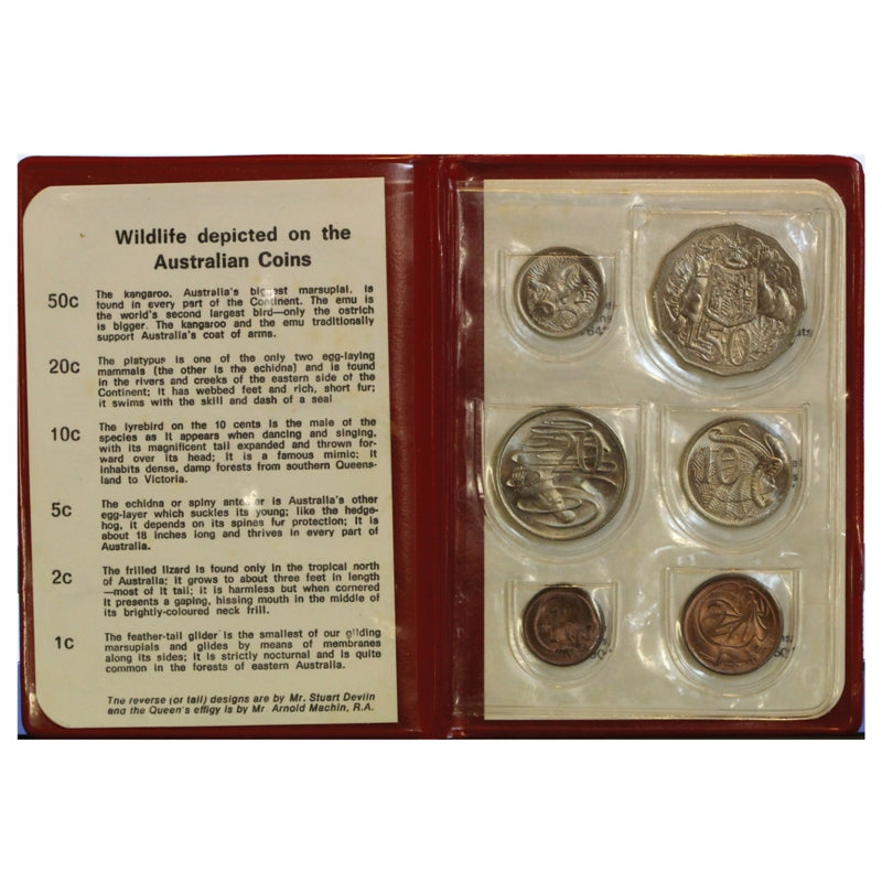 1974 Mint Set Red Wallet