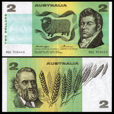 (1976) $2 Knight/Wheeler Gothic Centre Thread nUNC