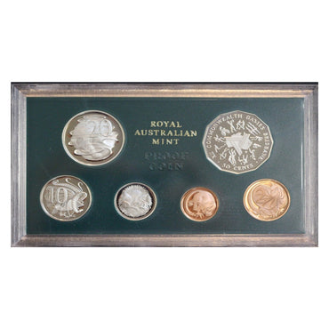 1982 Proof Set - XII Commonwealth Games Brisbane | 1982 Proof Set - XII Commonwealth Games Brisbane 50c Proof