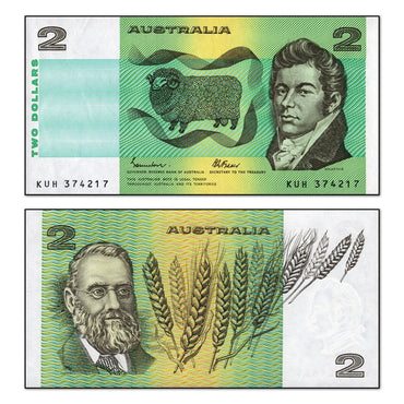 (1985) $2 Johnston-Fraser CFU