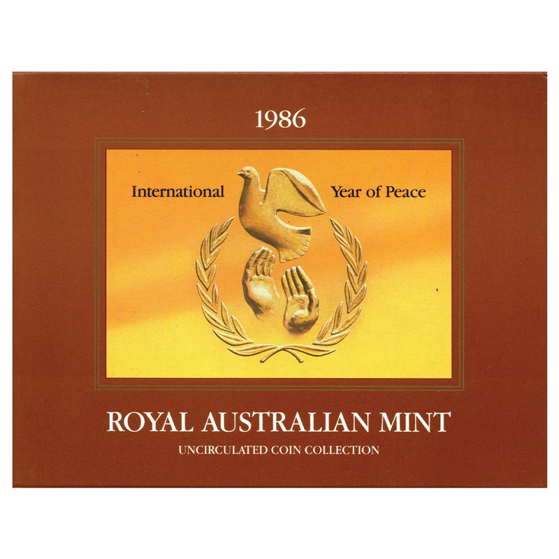 1986 Mint Set - Year of Peace | 1986 Mint Set - Year of Peace