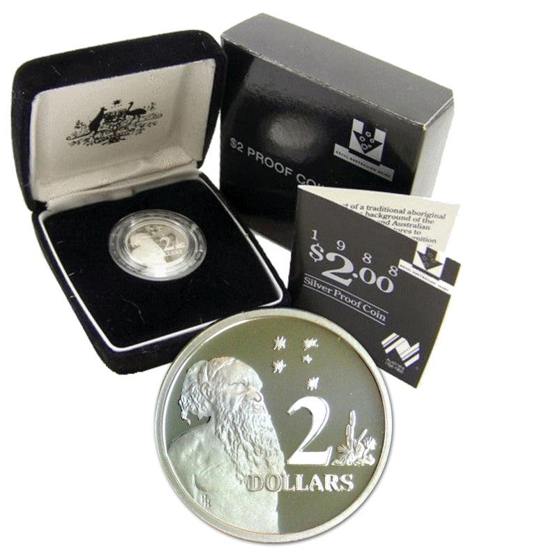 $2 1988 Silver Proof | $2 1988 Silver Proof REVERSE