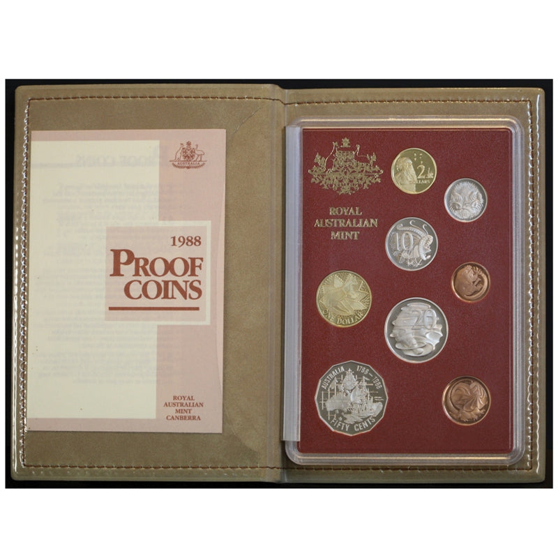 金貨 銀貨 アンティークコイン AUSTRALIA - 8-Coin Mint Set 1988 - P ...