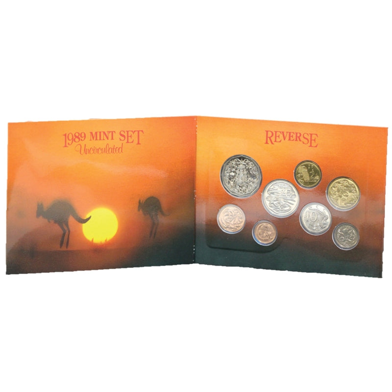 1989 Mint Set 8 Coins