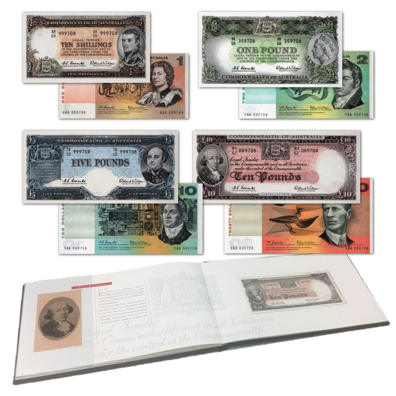 (1991) 25th Anniversary 8 Banknote Set