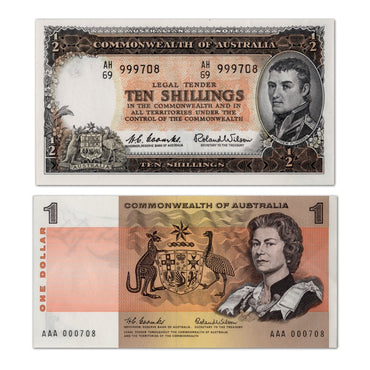 (1991) 25th Anniversary 8 Banknote Set