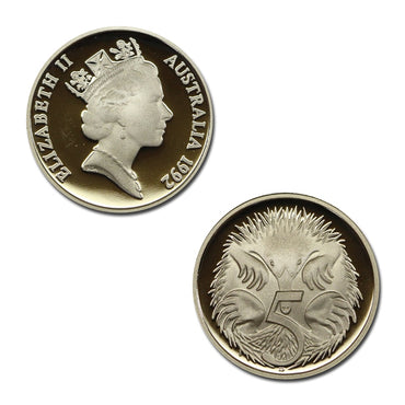 1992 5c Echidna Proof