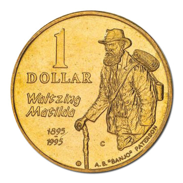 $1 1995 Waltzing Matilda Silver Proof - Wynyard Coin Centre – M.R.