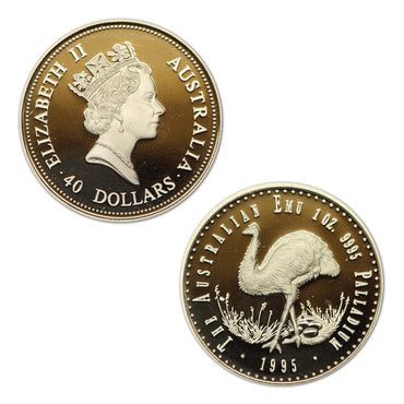 $40 1995 Australia's First Palladium 1oz Proof