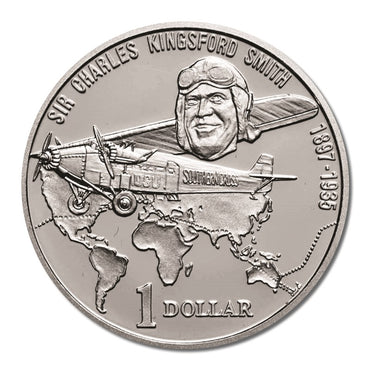 $1 1997 Kingsford Smith Silver Proof