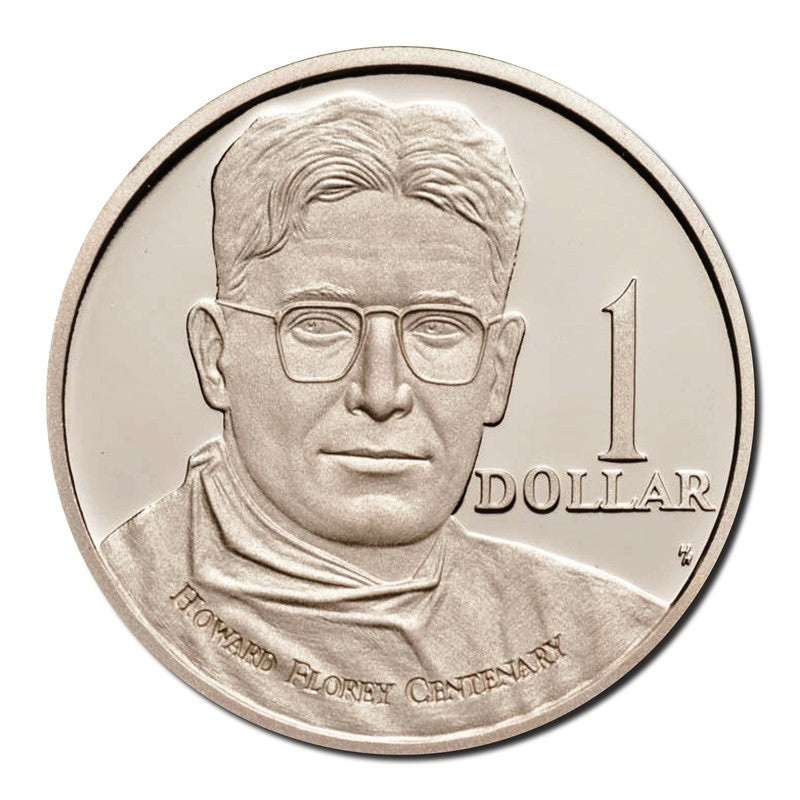 $1 1998 Howard Florey Silver Proof - Wynyard Coin Centre – M.R.