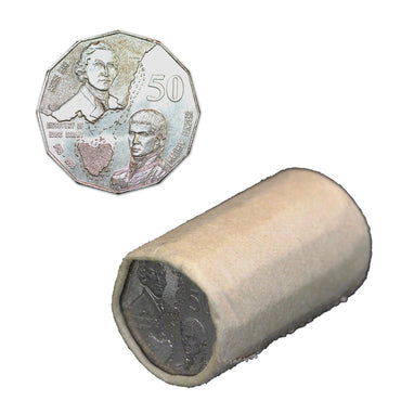 50c 1998 Bass & Flinders Security Roll