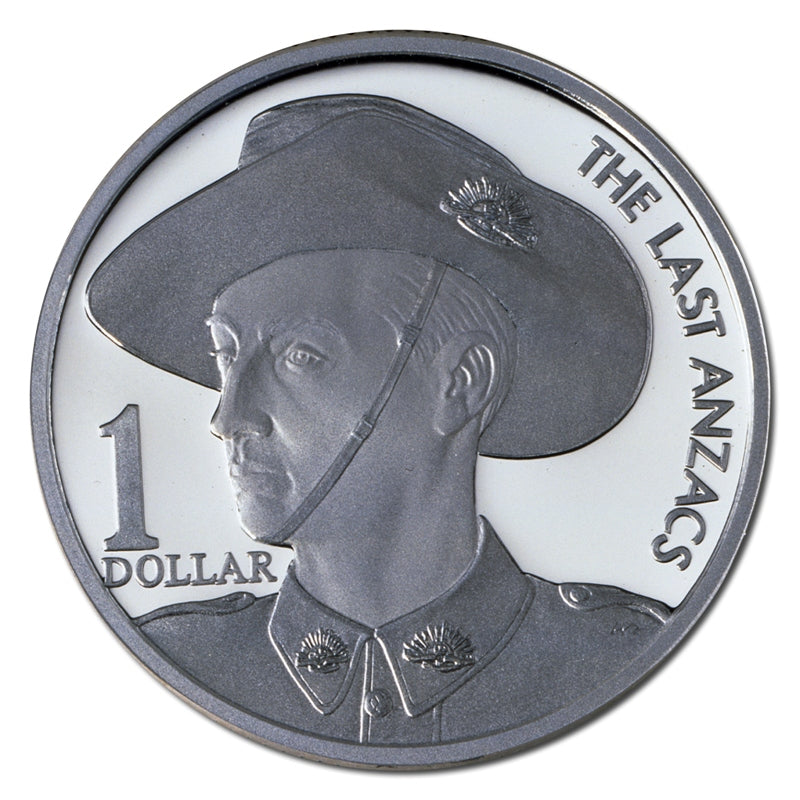 $1 1999 Last ANZACS Silver Proof