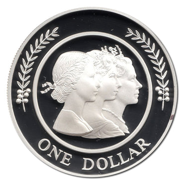 $1 Subscription 1999 Majestic Images Silver Proof - reverse