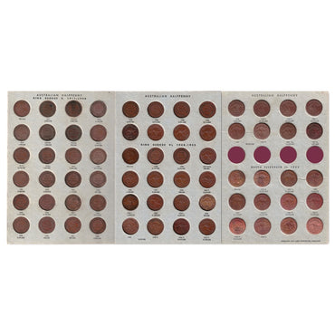 Australia Pre-Decimal Complete Set inc. 1930 Penny A/Circ-UNC