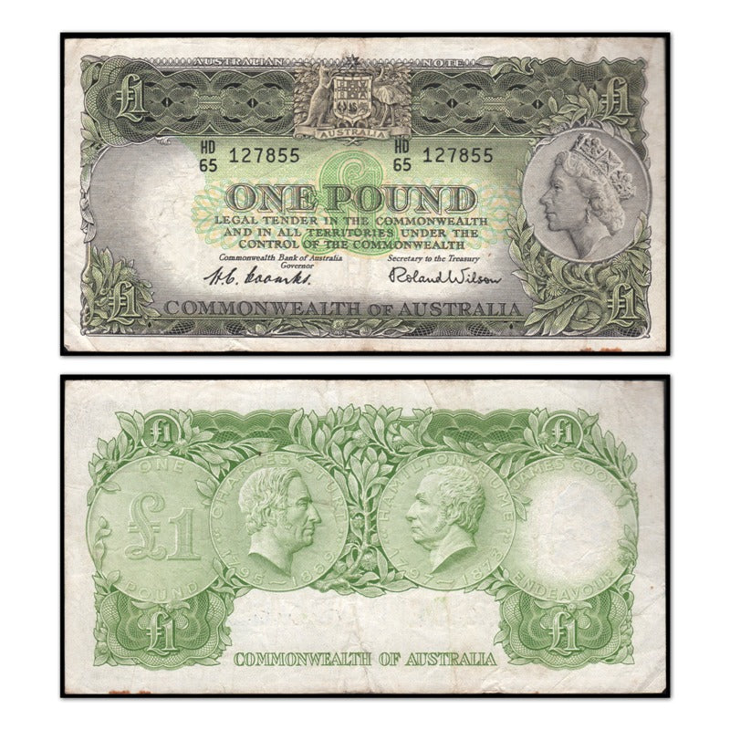 (1953) One Pound Coombs/Wilson R.33 nVF