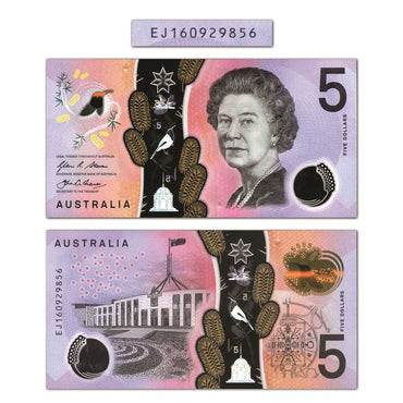 2016 $5 Stevens/Fraser EJ Final Prefix CFU