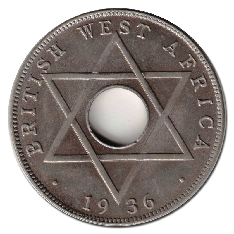 British West Africa 1936 1/10 Penny Edward VIII Lustrous UNC