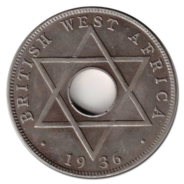 British West Africa 1936 1/10 Penny Edward VIII Lustrous UNC