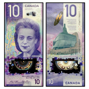 Canada 2018 10 Dollars CFU