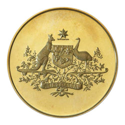1970 Captain Cook Gold Medallion Pair