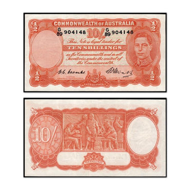 (1949) Coombs/Watt Ten Shillings R.14