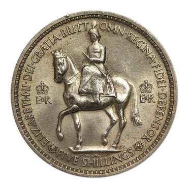 Great Britain 1953 Coronation Crown