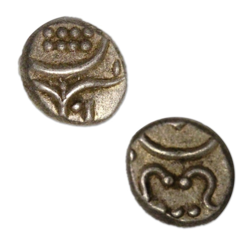 India - Travancore (1860-1901) Silver Chuckram