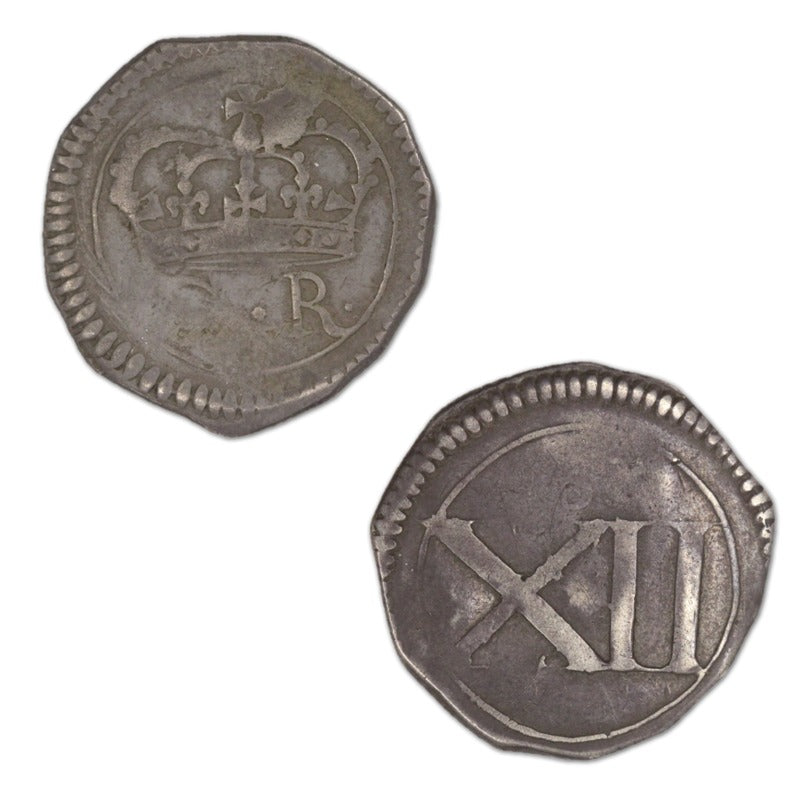 Ireland (1643) Charles I Ormonde Silver Shilling nVF