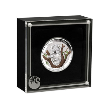 2021 Koala ANDA Brisbane Money Expo 1oz Silver Coloured