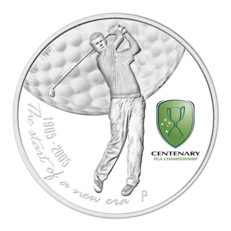 2005 Centenary PGA Championship 1oz Silver Proof