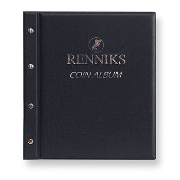 Renniks Coin Album - BLACK | Renniks Coin Album - BLACK